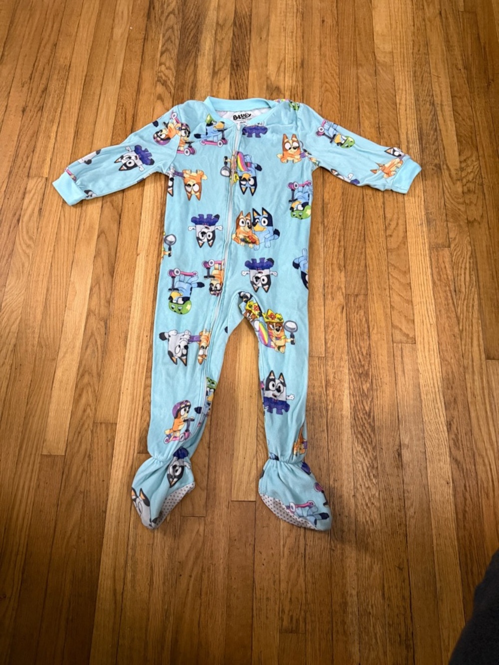 Bluey 3T Plush Footie Sleeper